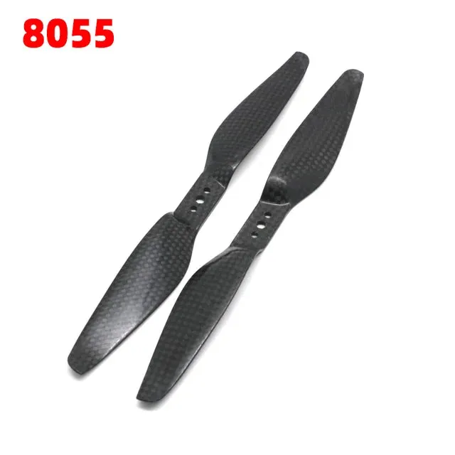 2-Blades 5.5-Pitch xx55 Propellers For Drone/Quadcopters CW   CCW (1-Pair)