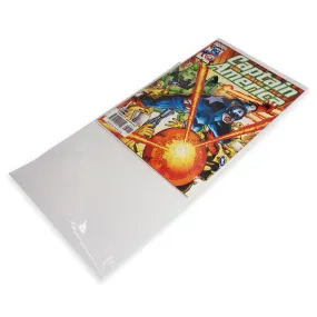 200 Qty Protective Comic Book Sleeves - Super Clear OPP Plastic Bags - 6 15/16" x 10 1/4"
