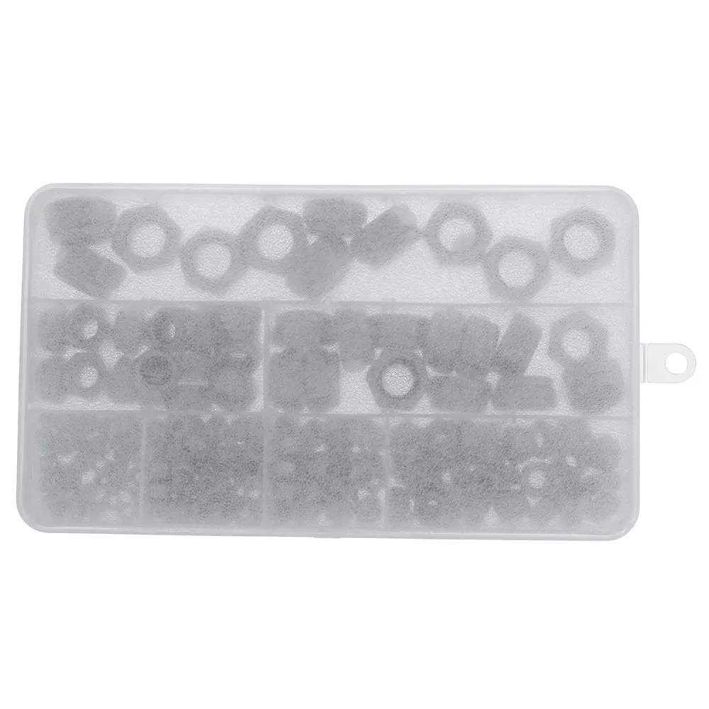 215PCS Nylon Hex Screw Motor Nuts Set Assortment Kit for FPV RC Drone RC Quadcopter DIY Accessories Replacement Spare RC Parts