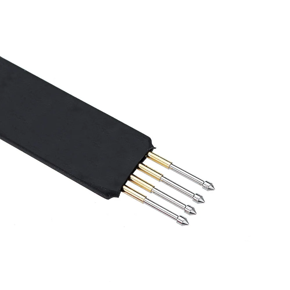 2.54mm 4P ARM Burning Download Line Thimble Test Spring Pin Probe Board 51.5x13mm DIY Spare Parts for RC Drone FPV