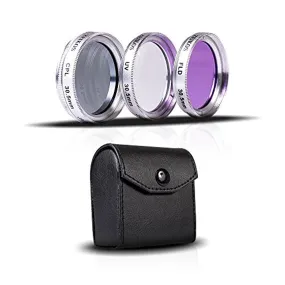 30.5mm Multi-Coated 3 Pcs Glass Filter Kit