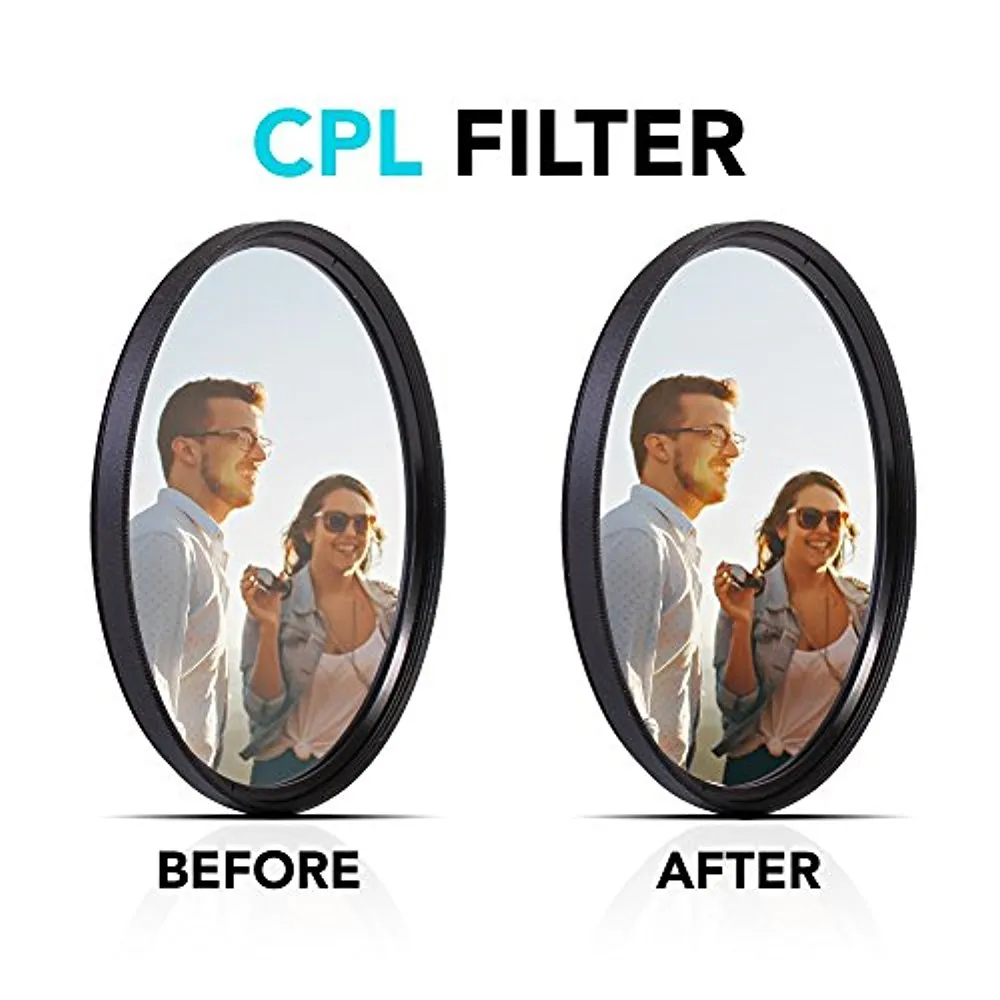 30.5mm Multi-Coated 3 Pcs Glass Filter Kit