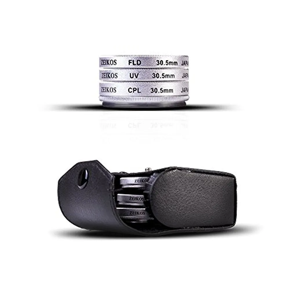 30.5mm Multi-Coated 3 Pcs Glass Filter Kit
