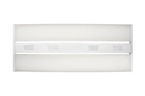 4ft High Voltage Linear High Bay, 62,500 Lumens, 500W, 480V, 5000K CCT, White Finish