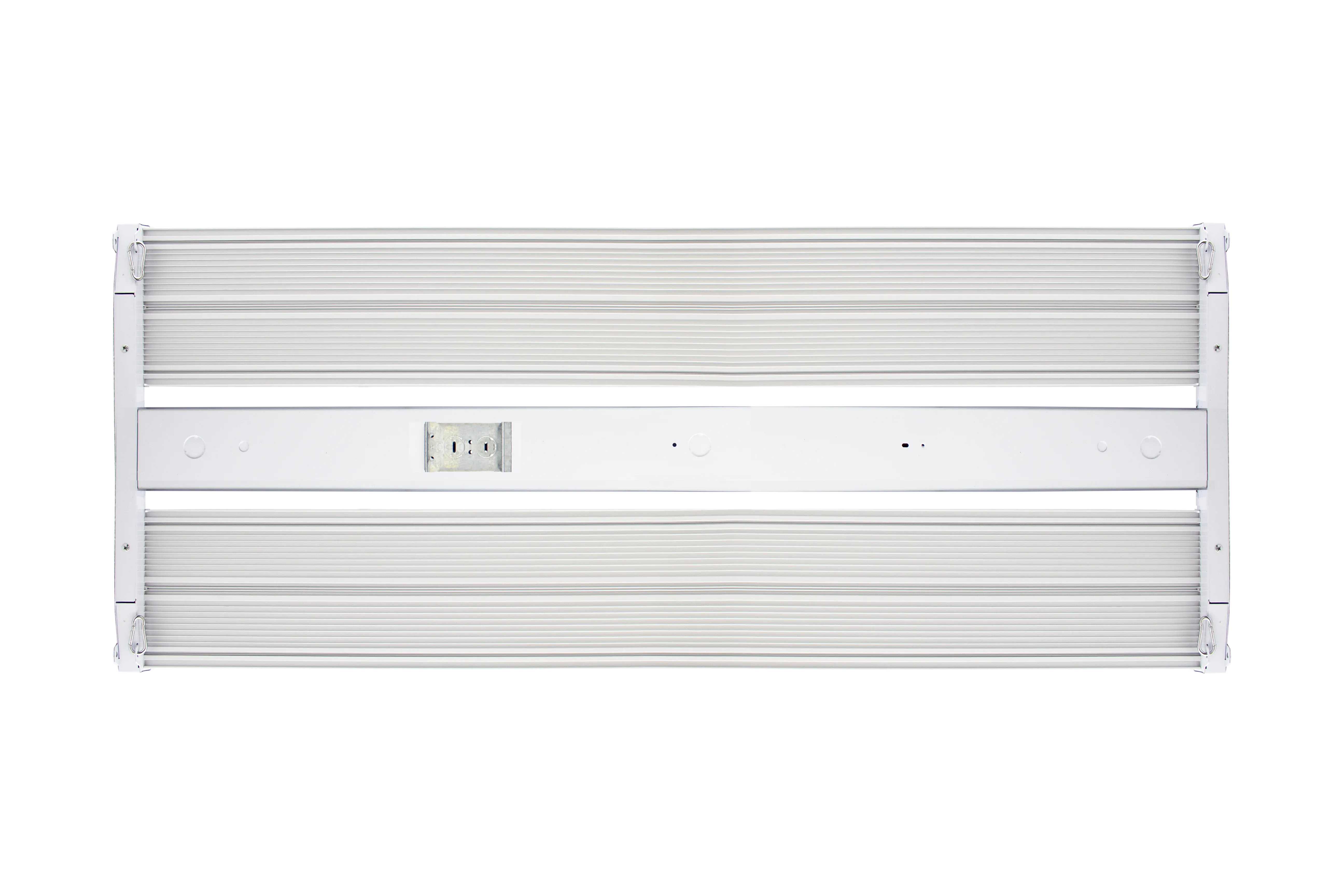 4ft High Voltage Linear High Bay, 62,500 Lumens, 500W, 480V, 5000K CCT, White Finish