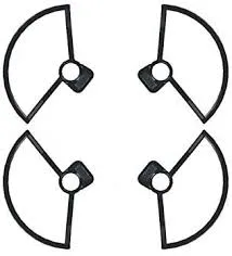 4pcs Propeller Guard Protective Ring Cover Accessories for DJI SPARK DRONES ( WHITE )