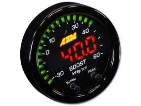 AEM X-Series Boost Pressure Gauge (60 PSI) (52mm) - Universal