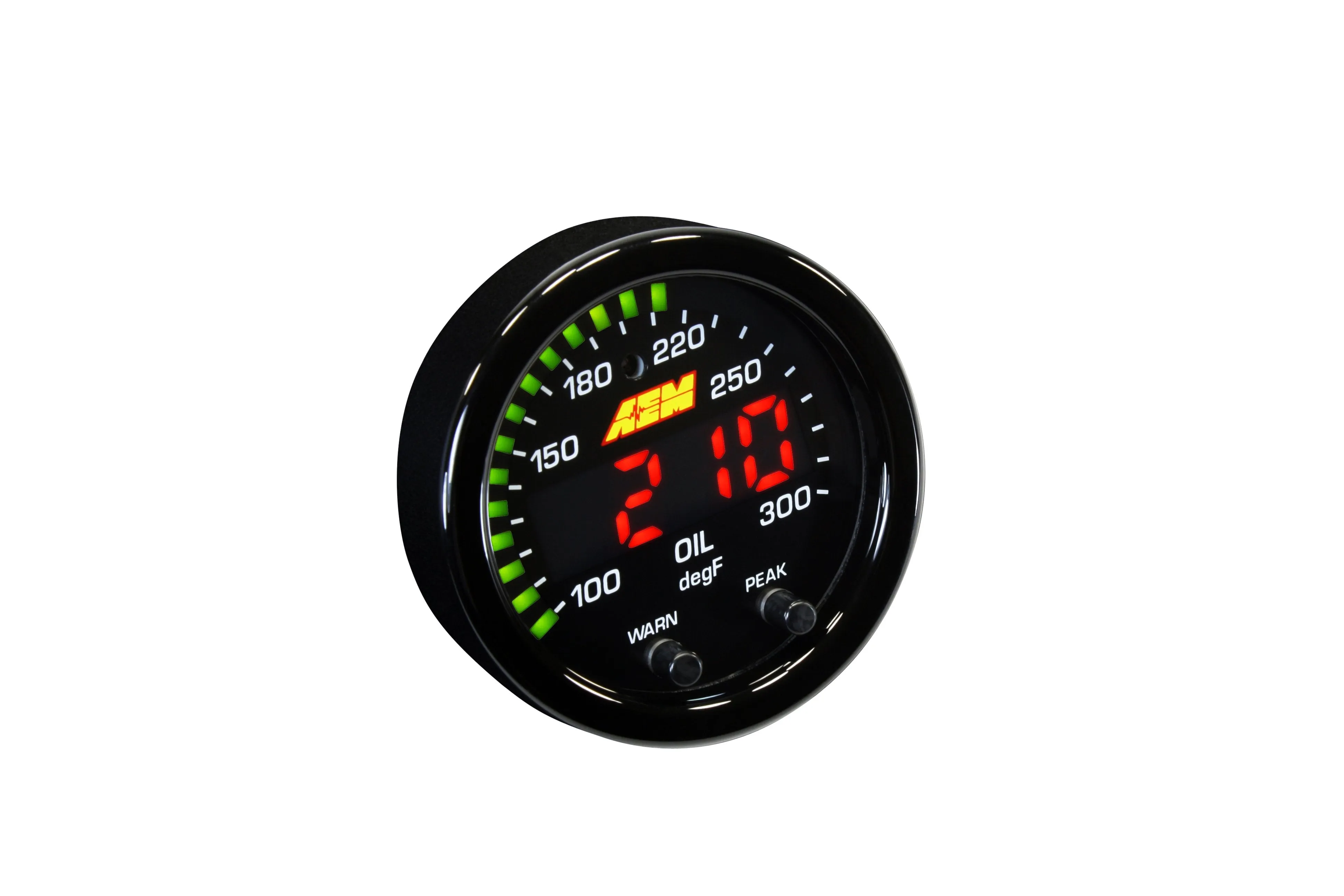AEM X-SERIES TEMPERATURE GAUGE KIT 100-300F/40-150C 30-0302