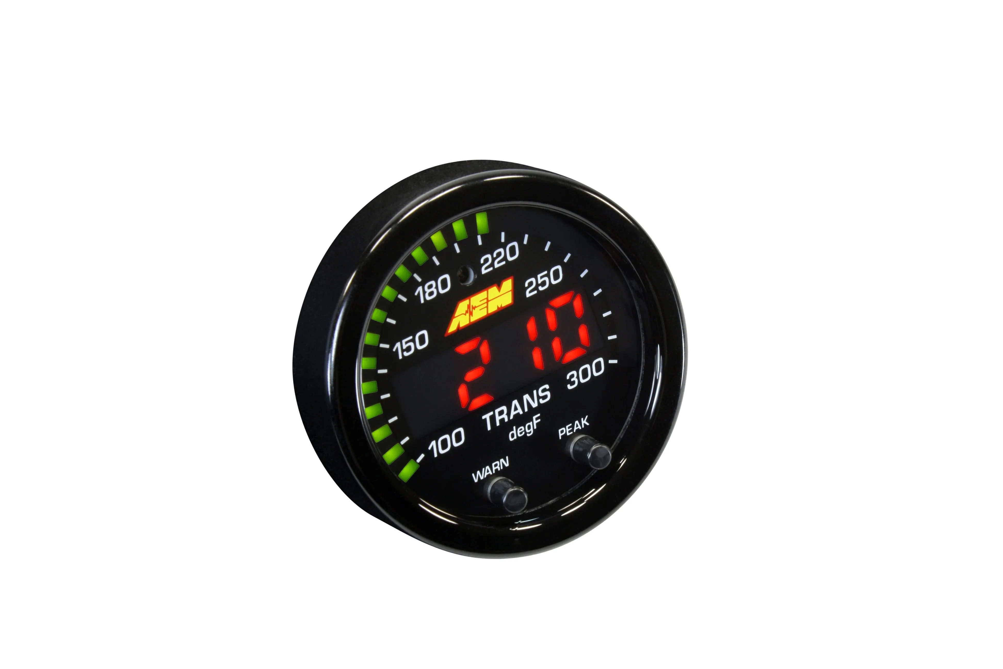 AEM X-SERIES TEMPERATURE GAUGE KIT 100-300F/40-150C 30-0302
