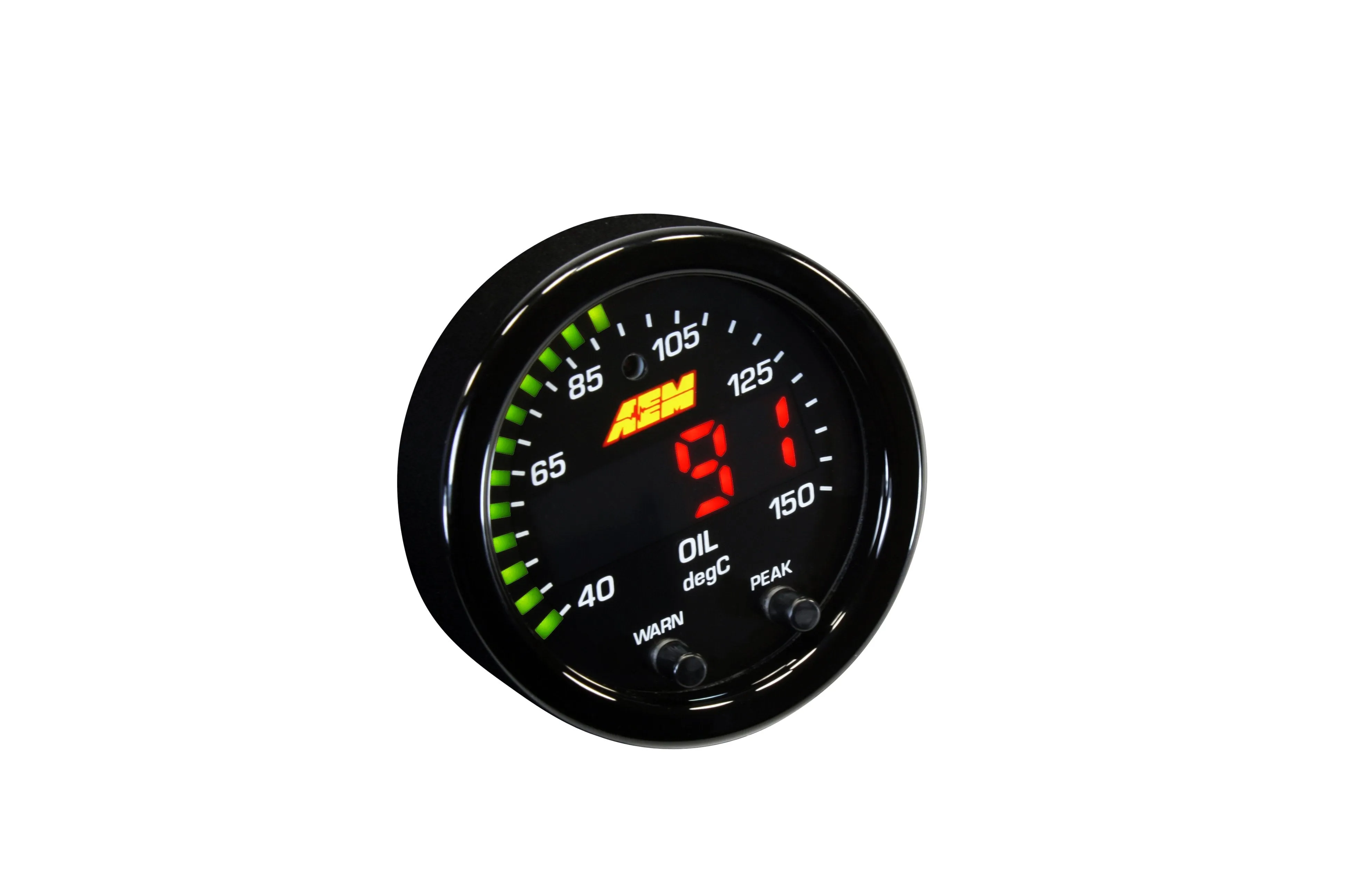 AEM X-SERIES TEMPERATURE GAUGE KIT 100-300F/40-150C 30-0302