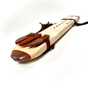 Amazing Figured Maple MoonKat Triple Drone - E-NAF Minor -In Stock