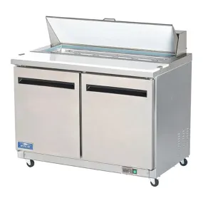 Arctic Air AMT48R 48.25" Double Door Mega-Top Sandwich/ Salad Prep Table