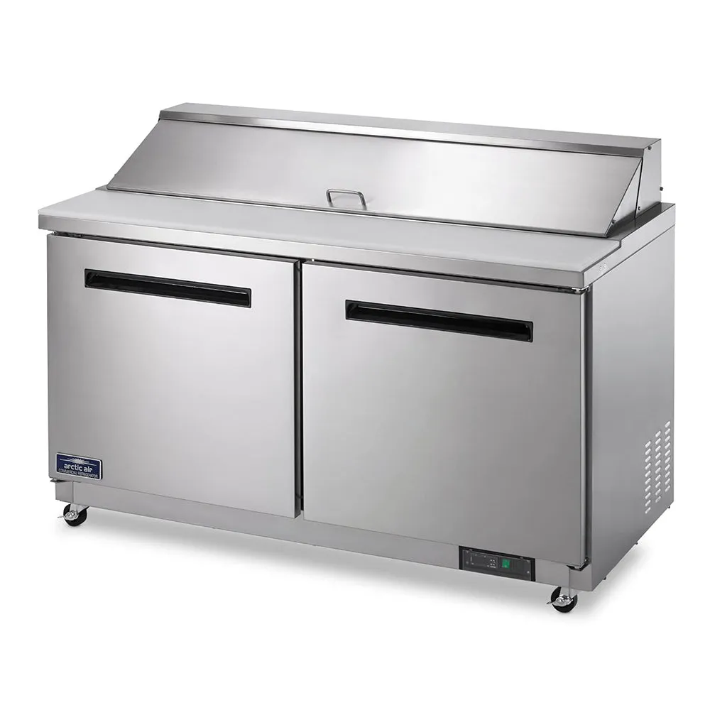Arctic Air AMT60R 60" Double Door Mega-Top Sandwich/ Salad Prep Table