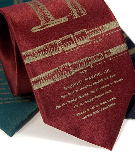 Bagpipes Necktie