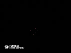 Beating heart animation - 120 drones