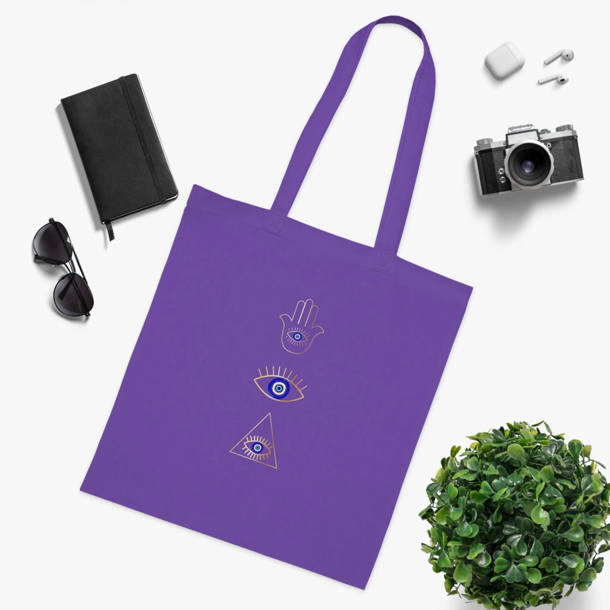 Blue Eye x3 Tote Bag