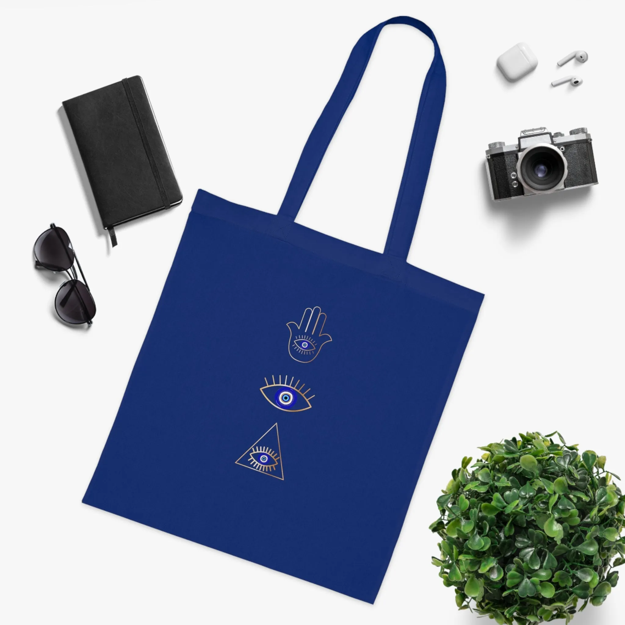 Blue Eye x3 Tote Bag
