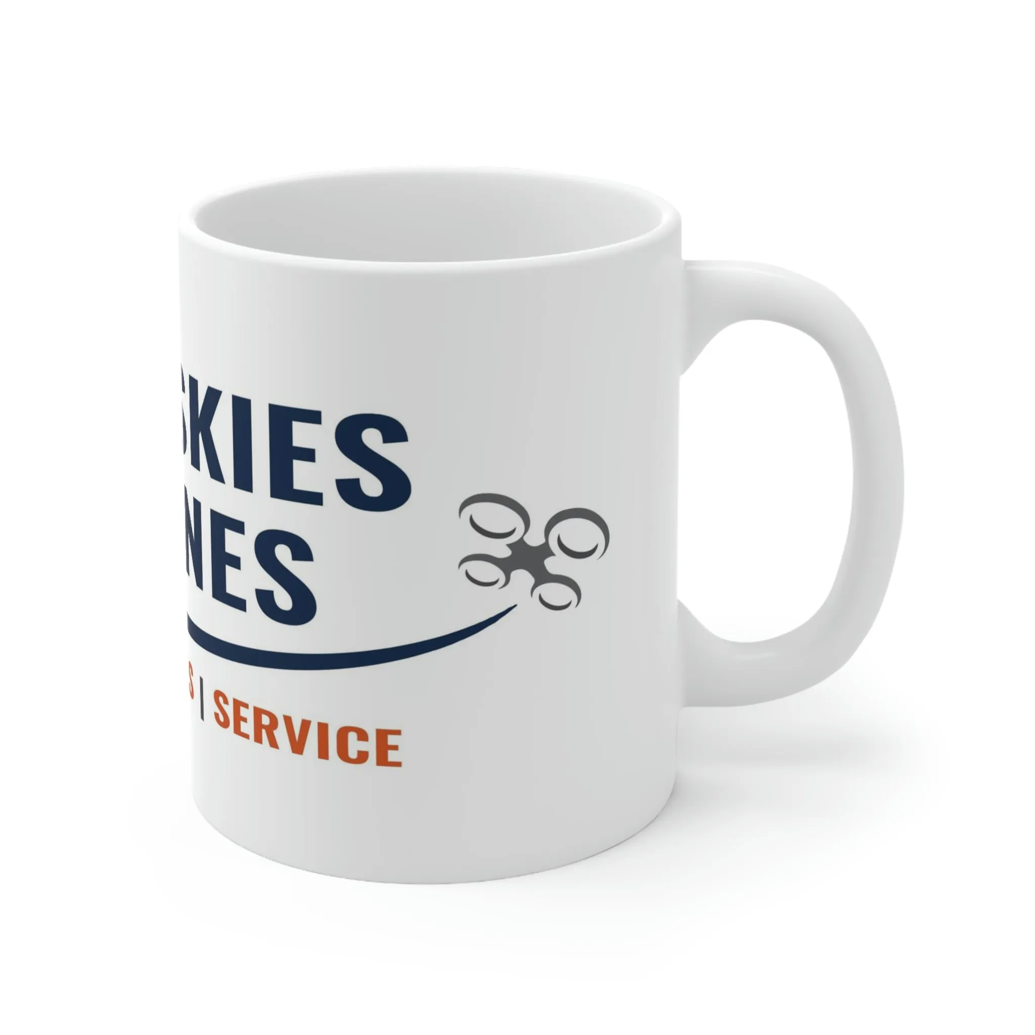 Blue Skies Drones Ceramic Mug 11oz