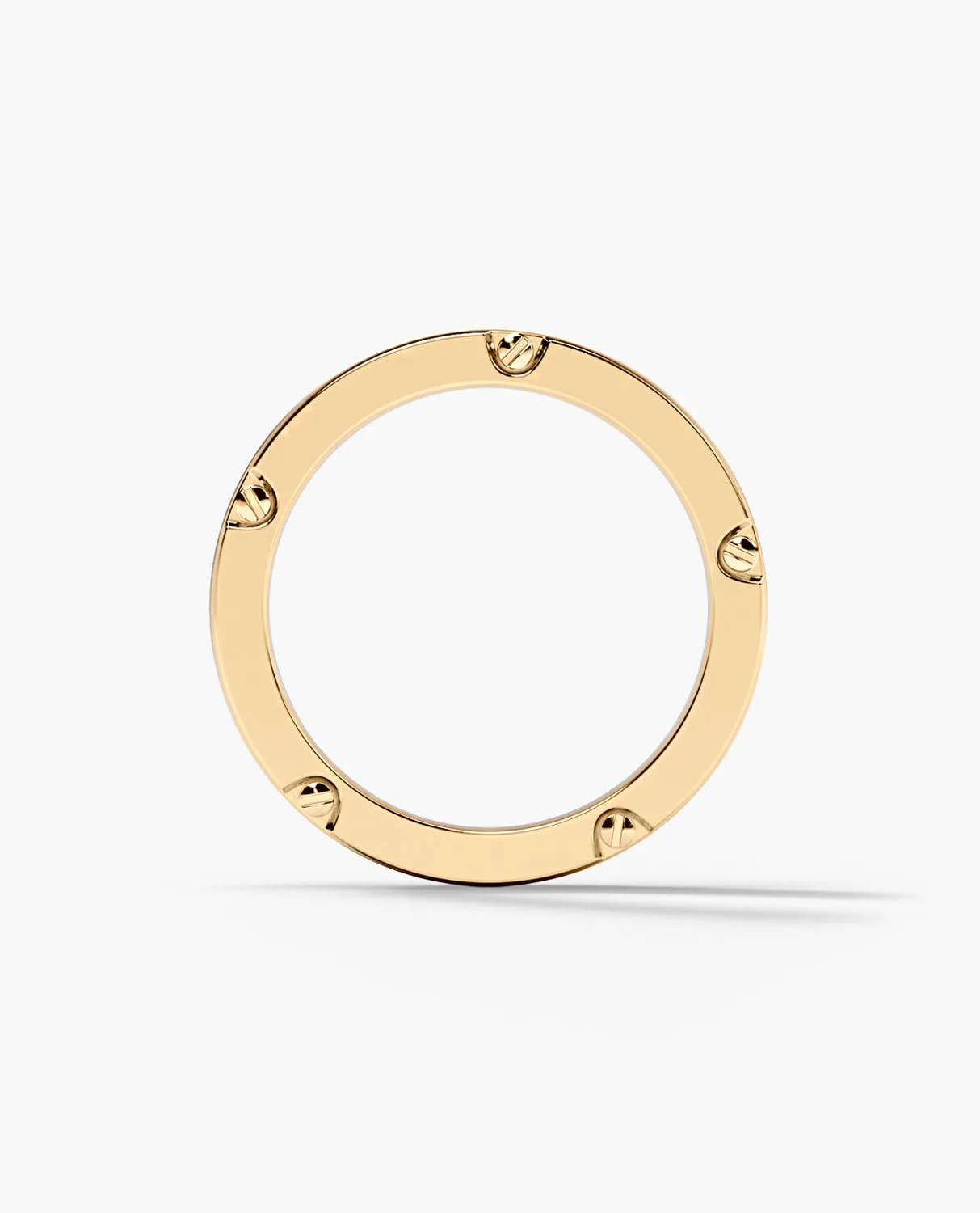 CABARRUS Two-Tone Gold Ring - Wide Version