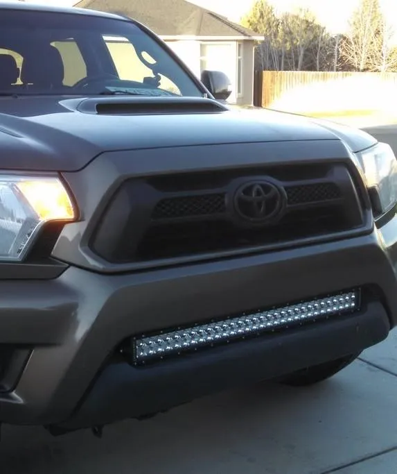 Cali Raised 2005-2015 Tacoma 32" Lower Bumper Flush LED Light Bar Brackets Kit