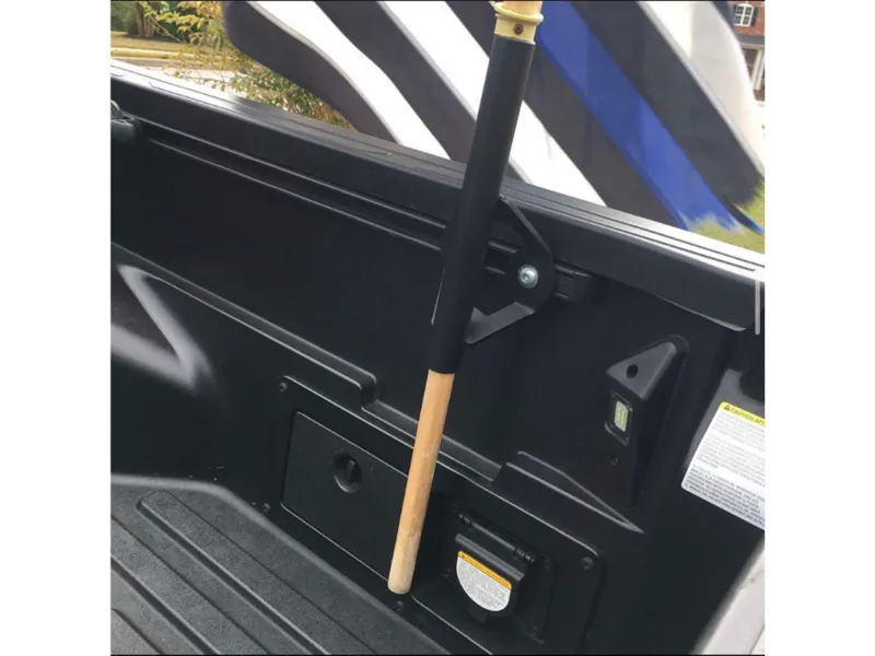 Cali Raised LED Toyota Truck Bed Rail Flag Pole Mount