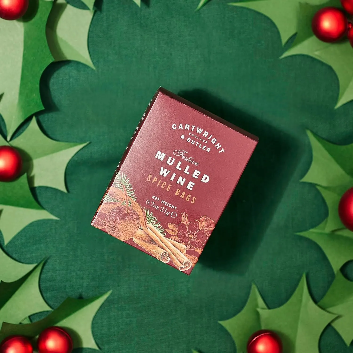 Cartwright & Butler 21g Mulled Wine Spice Bags