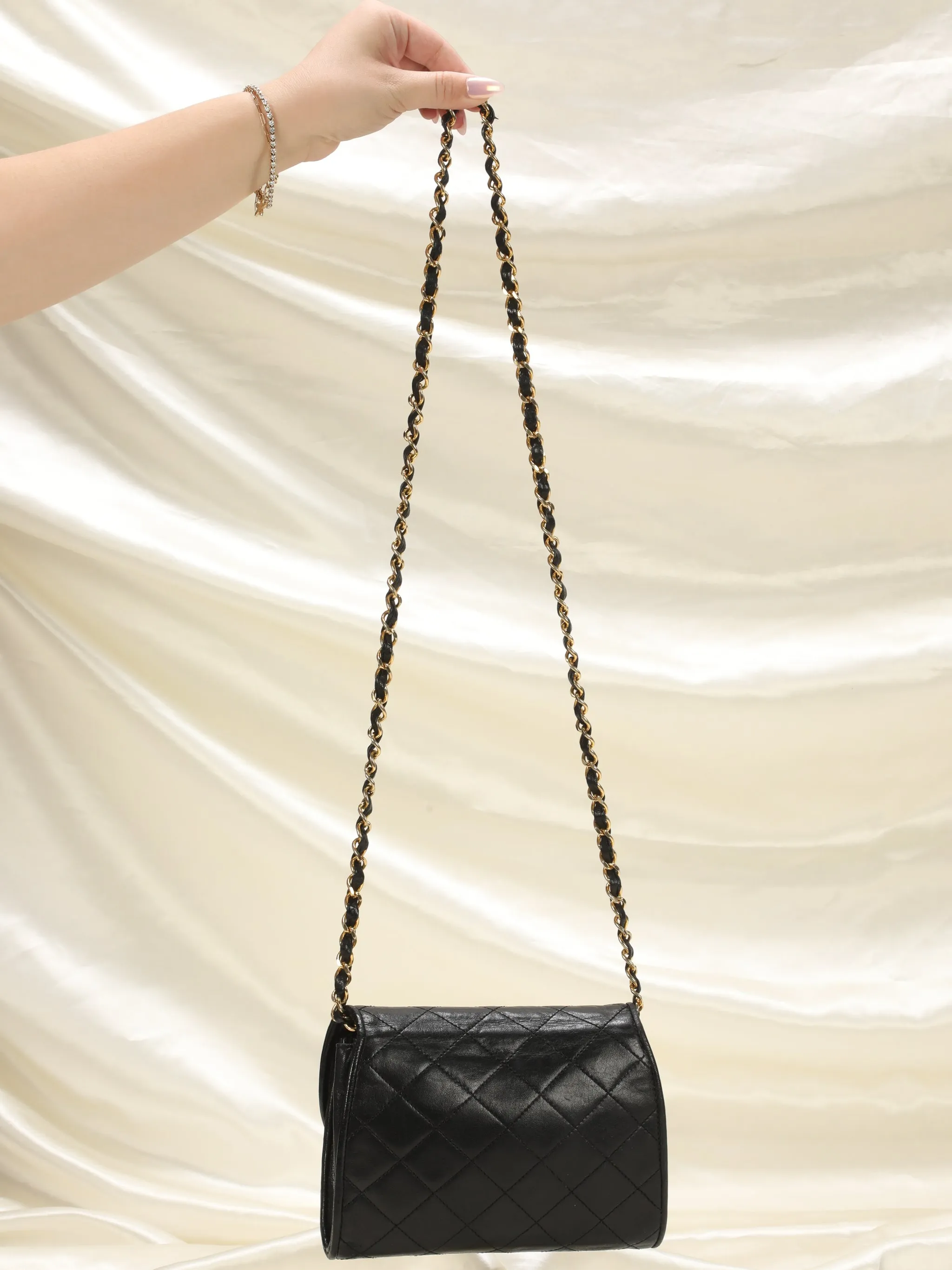 Chanel Lambskin Two-Toned Mini Bag