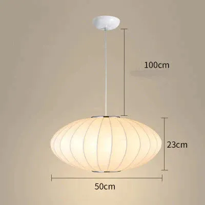 Cloth Lantern Ball Single Chandelier Homestay Chandelier