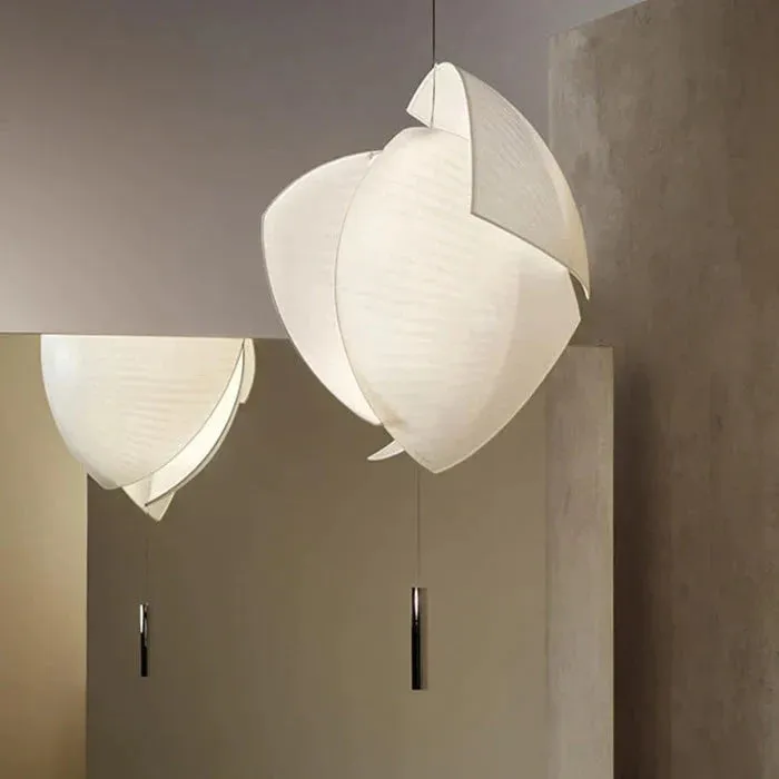 Creative Homestay Hotel Restaurant Hotel Lighting Retro Living Room Bedroom Fabric Chandelier