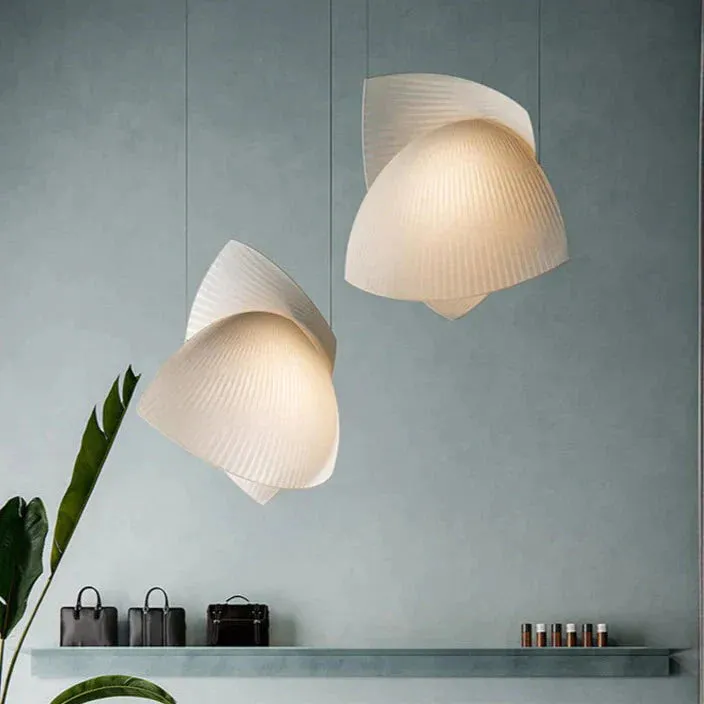 Creative Homestay Hotel Restaurant Hotel Lighting Retro Living Room Bedroom Fabric Chandelier