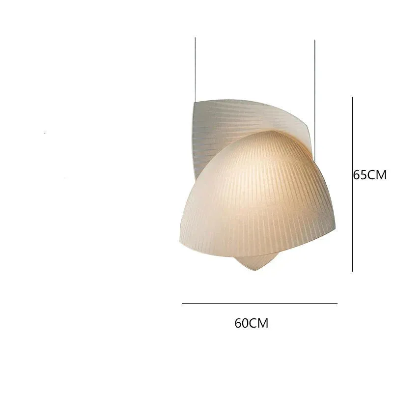 Creative Homestay Hotel Restaurant Hotel Lighting Retro Living Room Bedroom Fabric Chandelier