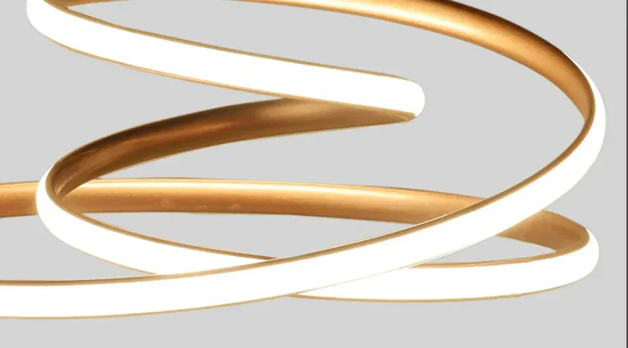 Creative LED Pendant Lights Dinning Room Modern Hanging Lamps Living Room Restaurant Bar Aluminum Luminaria RC Dimming