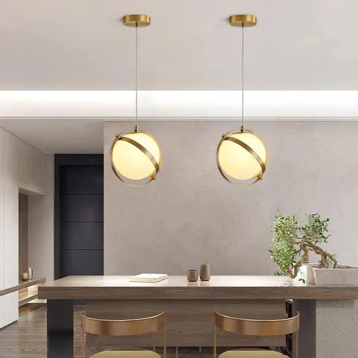 Creative Simple Spherical Nordic Chandelier