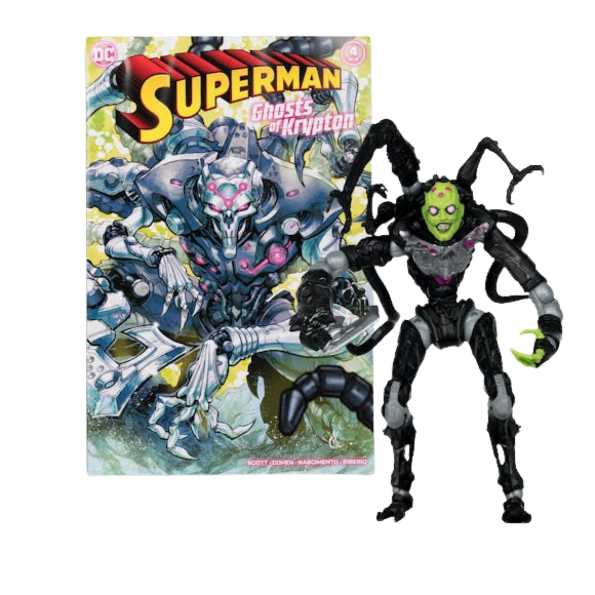 DC Page Punchers Platinum Label Brainiac (Superman: Ghosts of Krypton)