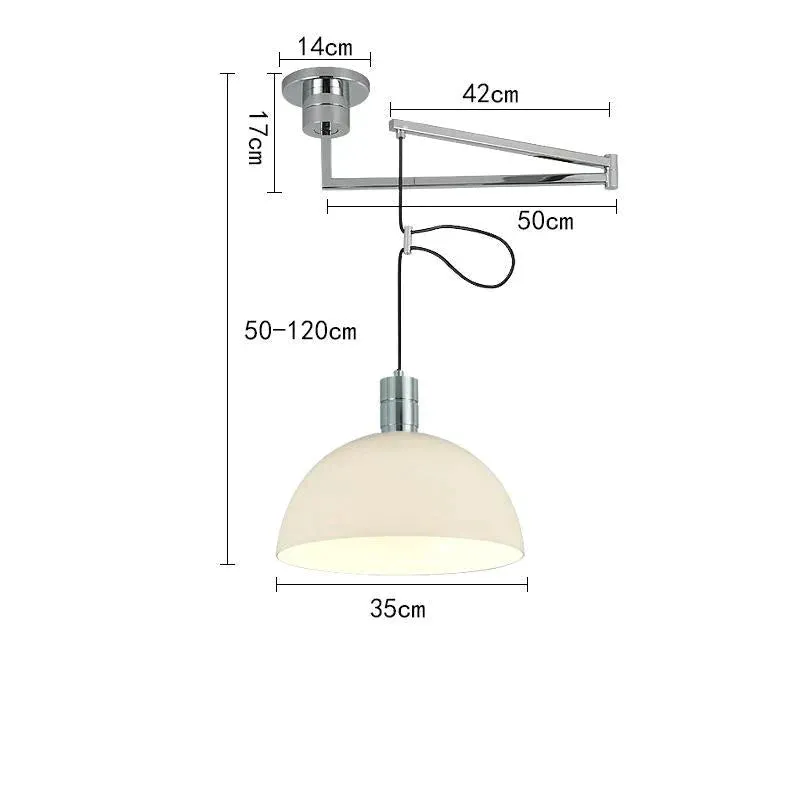 Designer Nordic Modern Minimalist Study Bar Bar Creative Personality Removable Chandelier
