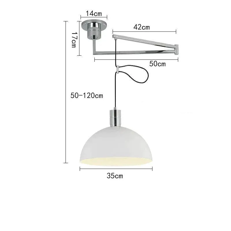 Designer Nordic Modern Minimalist Study Bar Bar Creative Personality Removable Chandelier