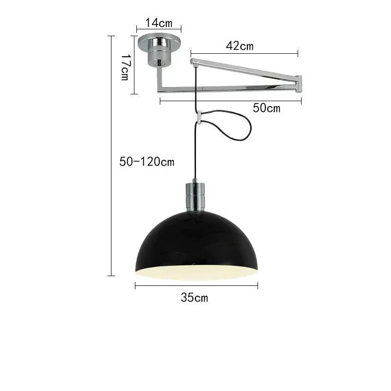 Designer Nordic Modern Minimalist Study Bar Bar Creative Personality Removable Chandelier