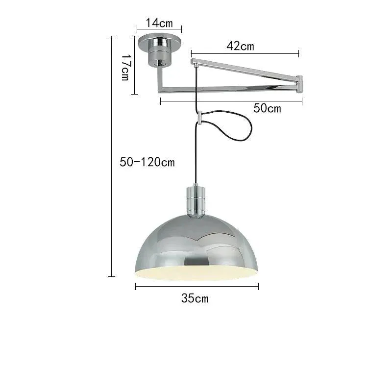 Designer Nordic Modern Minimalist Study Bar Bar Creative Personality Removable Chandelier