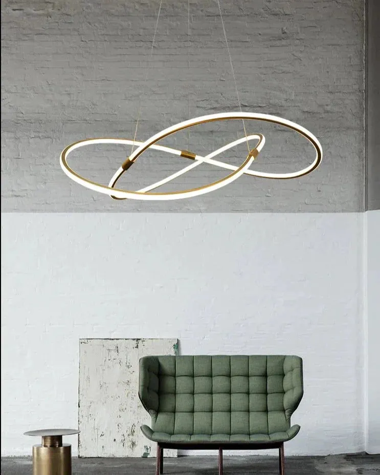 Dining Lamp Modern Minimalist Chandelier Creative Living Room Lamp
