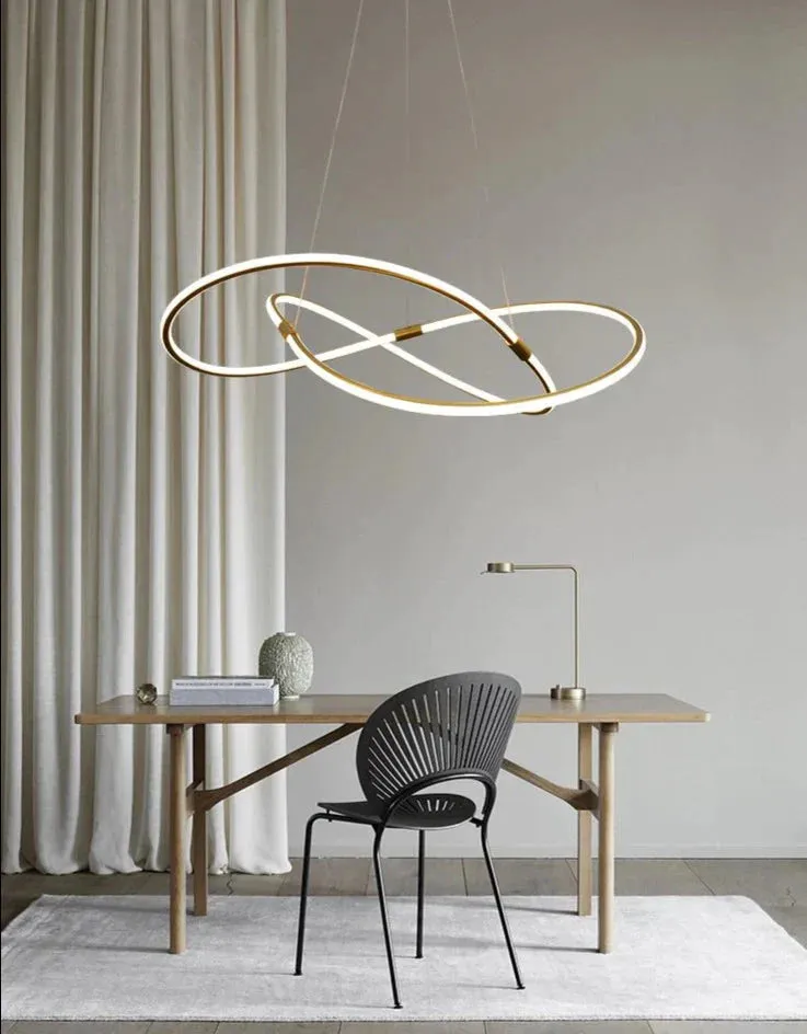 Dining Lamp Modern Minimalist Chandelier Creative Living Room Lamp