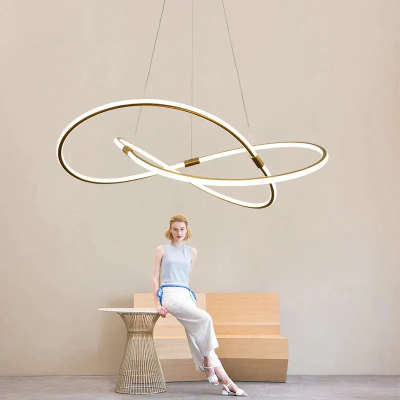 Dining Lamp Modern Minimalist Chandelier Creative Living Room Lamp