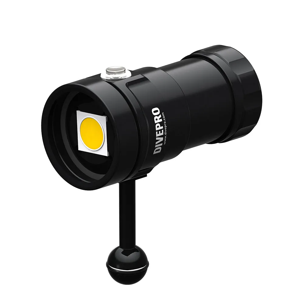 Divepro Vision 8 - 3500mah battery pack charger ball mount