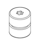 DJI Agras T16/T20 Avionics Shock Absorption Rubber