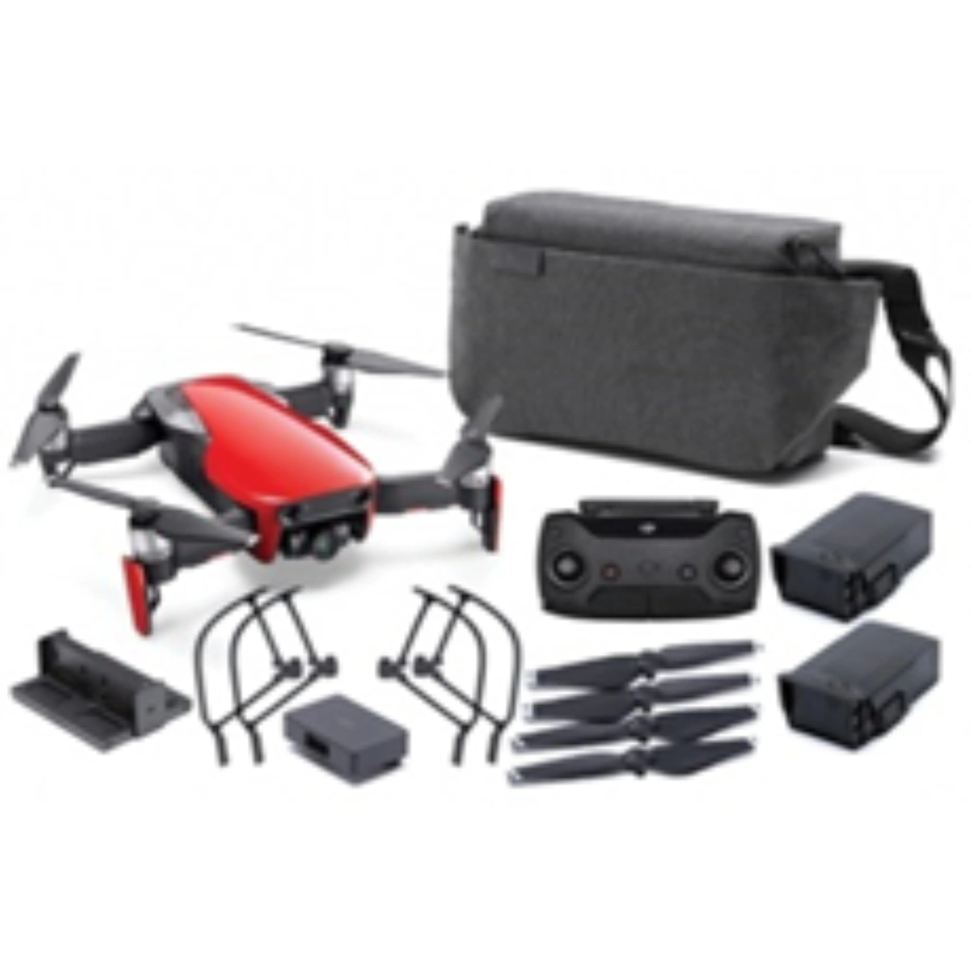 DJI - Mavic Air, Fly More Combo, Red