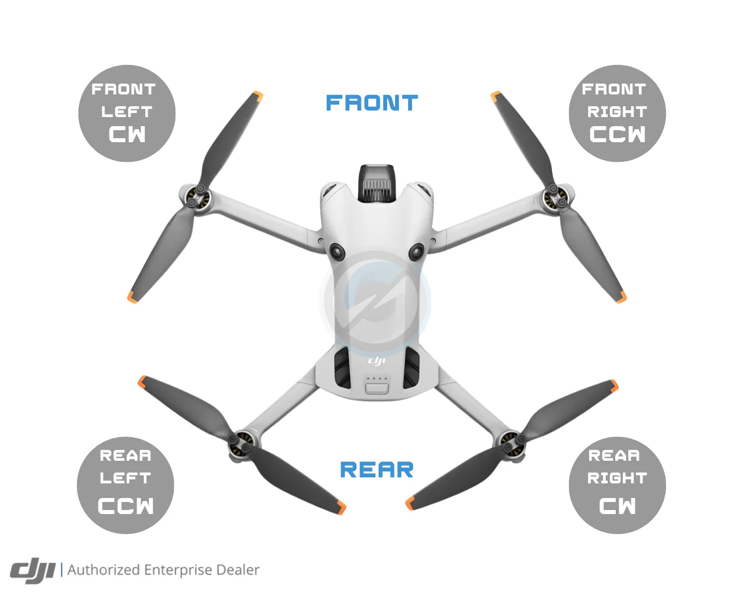 DJI Mini 2/SE Rear Left Aircraft Arm Module