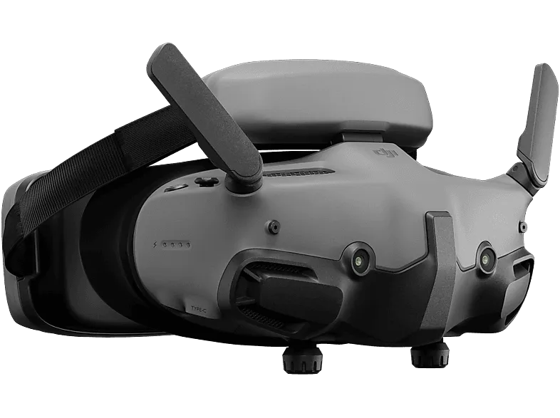 Drone - DJI Avata 2 Fly More Combo (1 Batería), Vídeo 4K, 12 MP, Autonomía hasta 23 min, Velocidad 16 m/s, DJI Googles 3, DJI RC Motion 3, Gris