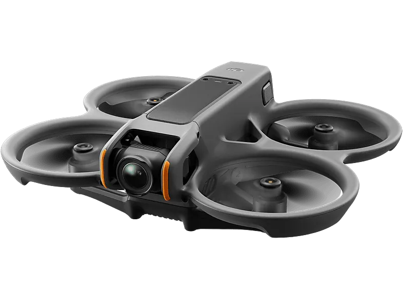 Drone - DJI Avata 2 Fly More Combo (1 Batería), Vídeo 4K, 12 MP, Autonomía hasta 23 min, Velocidad 16 m/s, DJI Googles 3, DJI RC Motion 3, Gris
