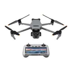 Drone - DJI Mavic 3 Pro, Con mando RC, Triplecámara, 43 min de vuelo, Hasta 15 km, 4K HDR, Gris