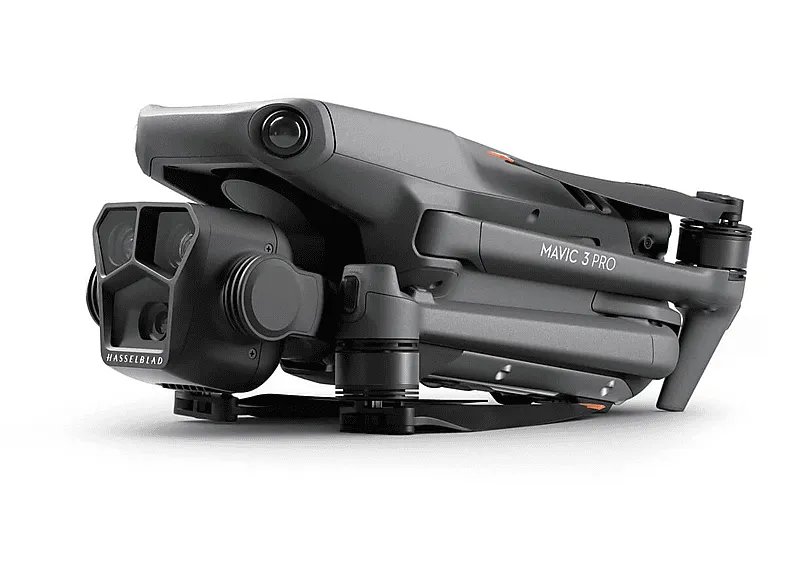 Drone - DJI Mavic 3 PRO Fly More Combo RC Pro, 48 mp, Vídeo 4K, Autonomía 43 min, Gris