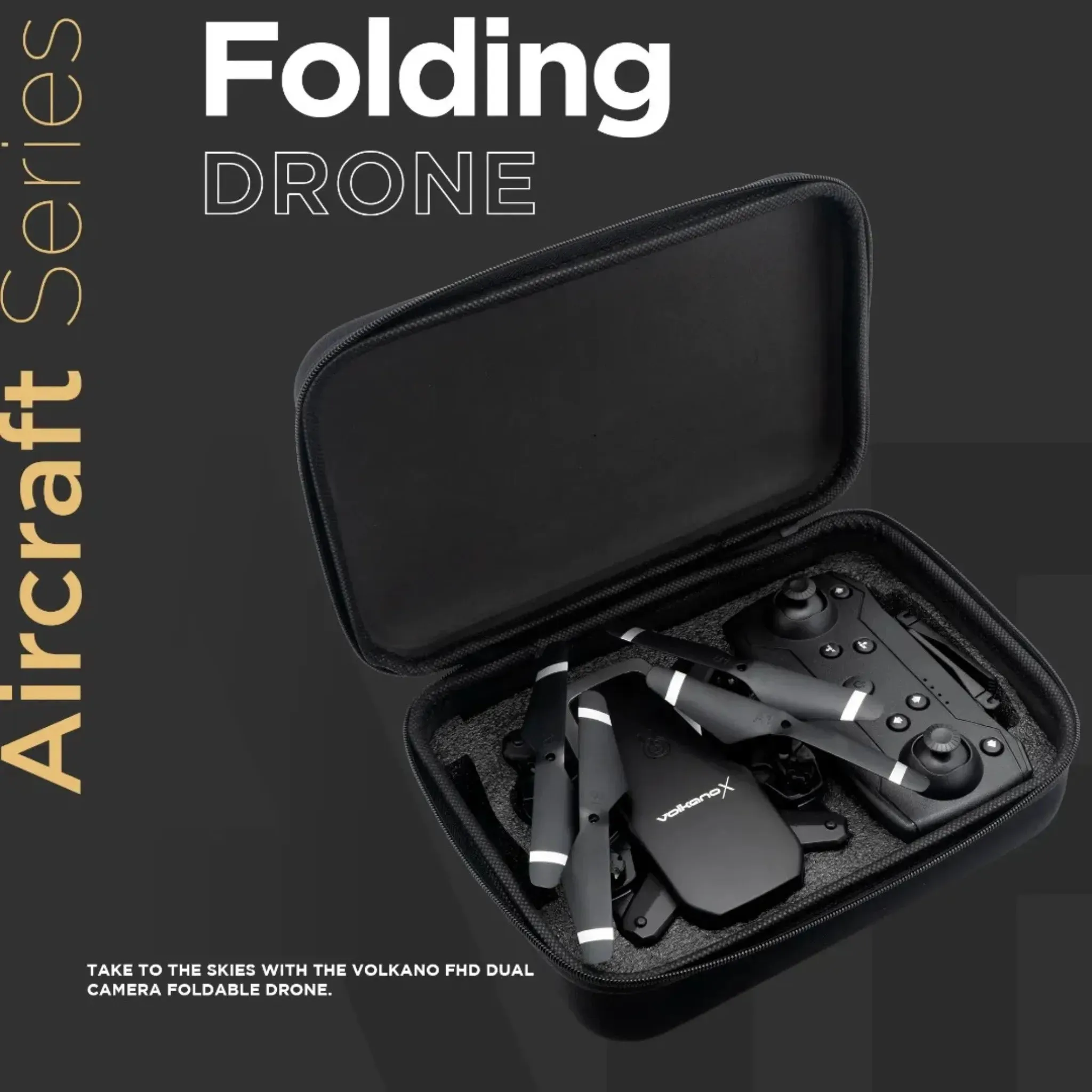 Drone Dual Camera X Aircraft Volkano